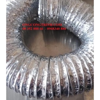 Ống sun bạc hút mùi co giãn phi 300