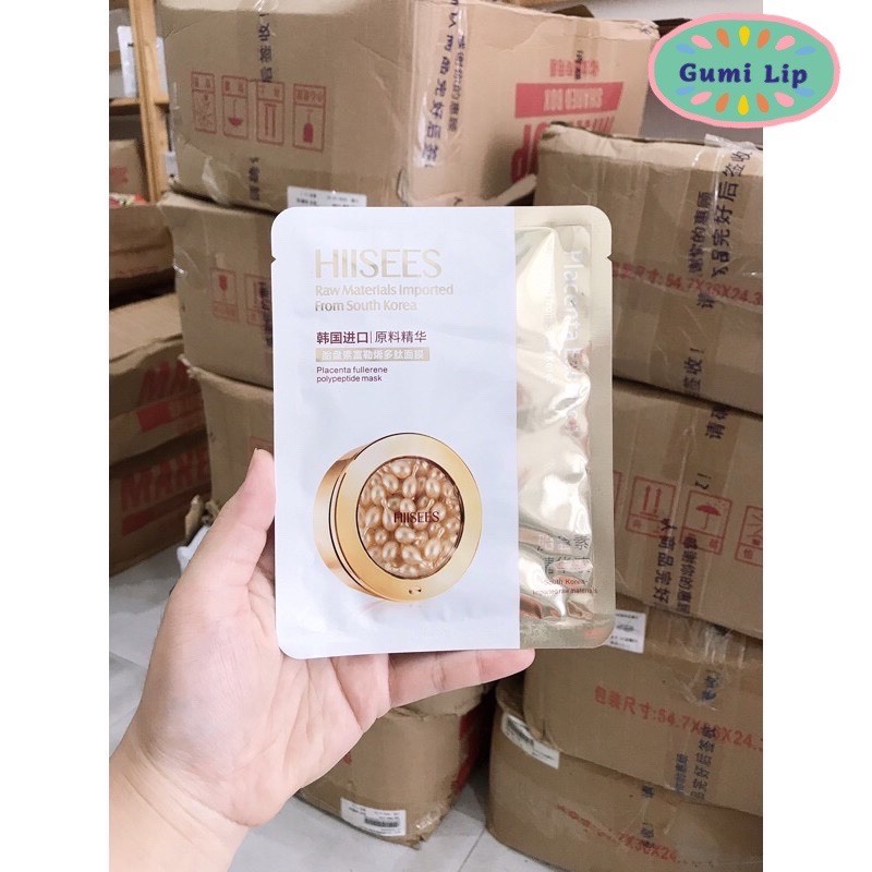 Mặt nạ collagen HIISEES nội địa trung trắng da ngừa lão hóa | BigBuy360 - bigbuy360.vn