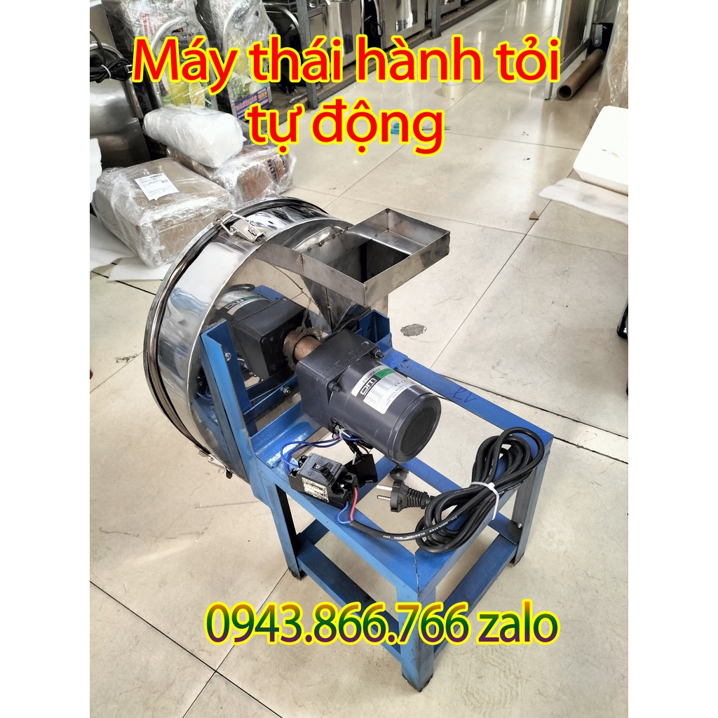Máy thái hành tỏi bằng điện-Tấn Phát , nhanh gọn , tiện lợi , BH 6 Tháng