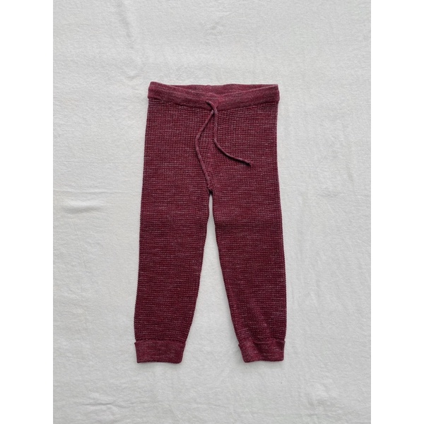 Waffle Knitted Sweat Pant Macro &amp; Micro (Quần Dài Len)