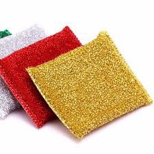 Bộ 4 miếng rửa chén kim tuyến