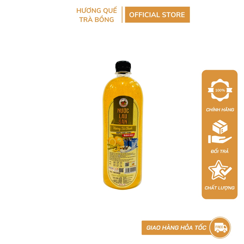 Nước lau sàn nhà Đậm Đặc Hương Sả Chanh Trà Bồng Organic 100% Thiên Nhiên Diệt Khuẩn xua đuổi muỗi | An Toàn Cho