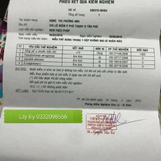 Kem face Pháp chính hãng