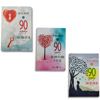 Combo Bộ sách Chinh Phục Hạnh Phúc: Thực hành biết ơn, yêu thương vô điều kiện, làm chủ cảm xúc