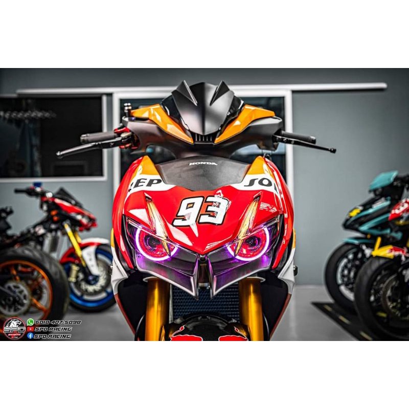 Cánh gió winner x và rs-x 150