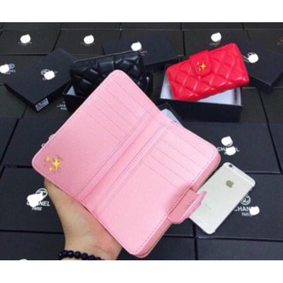 [HOT DEAL] Ví nữ trần ô 17cm siêu đẹp fullbox