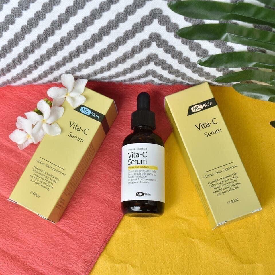 Serum Vitamin C MTC 100g  Giup Da  Mờ Sẹo Căng Sáng Mịn
