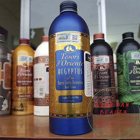 Sữa Tắm Hương Nước Hoa Tesori D' Oriente Red Dragon _Hương Hoa Sen 500ml