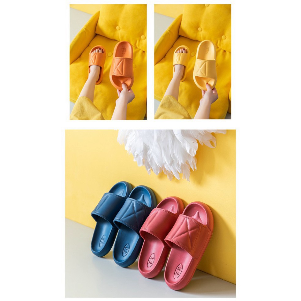 y9 AZ1 Dép Quai Ngang Bánh Mì Unisex Siêu Nhẹ 4 y9