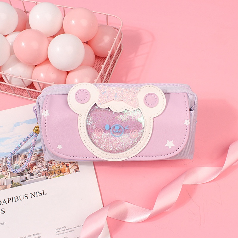 Túi Đựng Bút Hình Mèo Dễ Thương Dành Cho Bạn Gái