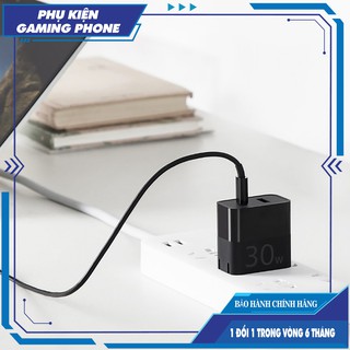 Sạc nhanh xiaomi zmi usb-c pd 30w ha722 kèm cáp a to c 1m