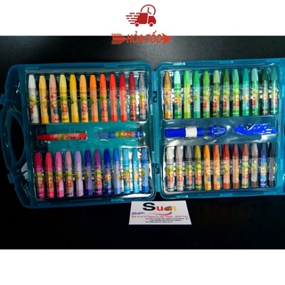 SÁP DẦU MONAMI 48 MÀU, OIL PASTELS MONAMI SET 48