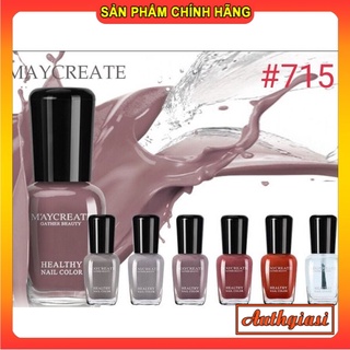 Sơn móng tay Maycreate Water Based Nail Color - Sơn bóc an toàn không hại móng mẫu mới 2019 J21 - J40