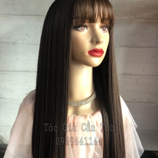 ❤️❤️❤️ tóc bộ thẳng 55cm nâu socola❤️❤️❤️
