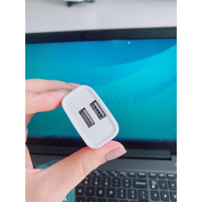 ✅Cốc sạc nhanh 2 cổng USB C73/C73A  Hoco-Dòng điện ra 2.4A.Củ sạc nhanh IPhone/IPad/Xiaomi/Oppo/Huawei,Samsung