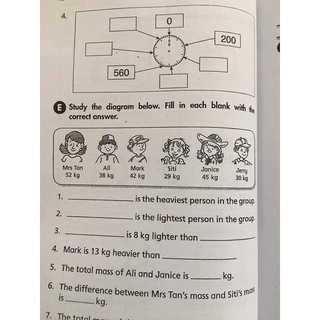[Xả Kho!]Bộ 3q - Level 1 -  Complete maths, Step by step math, Challenging 4 in 1 maths