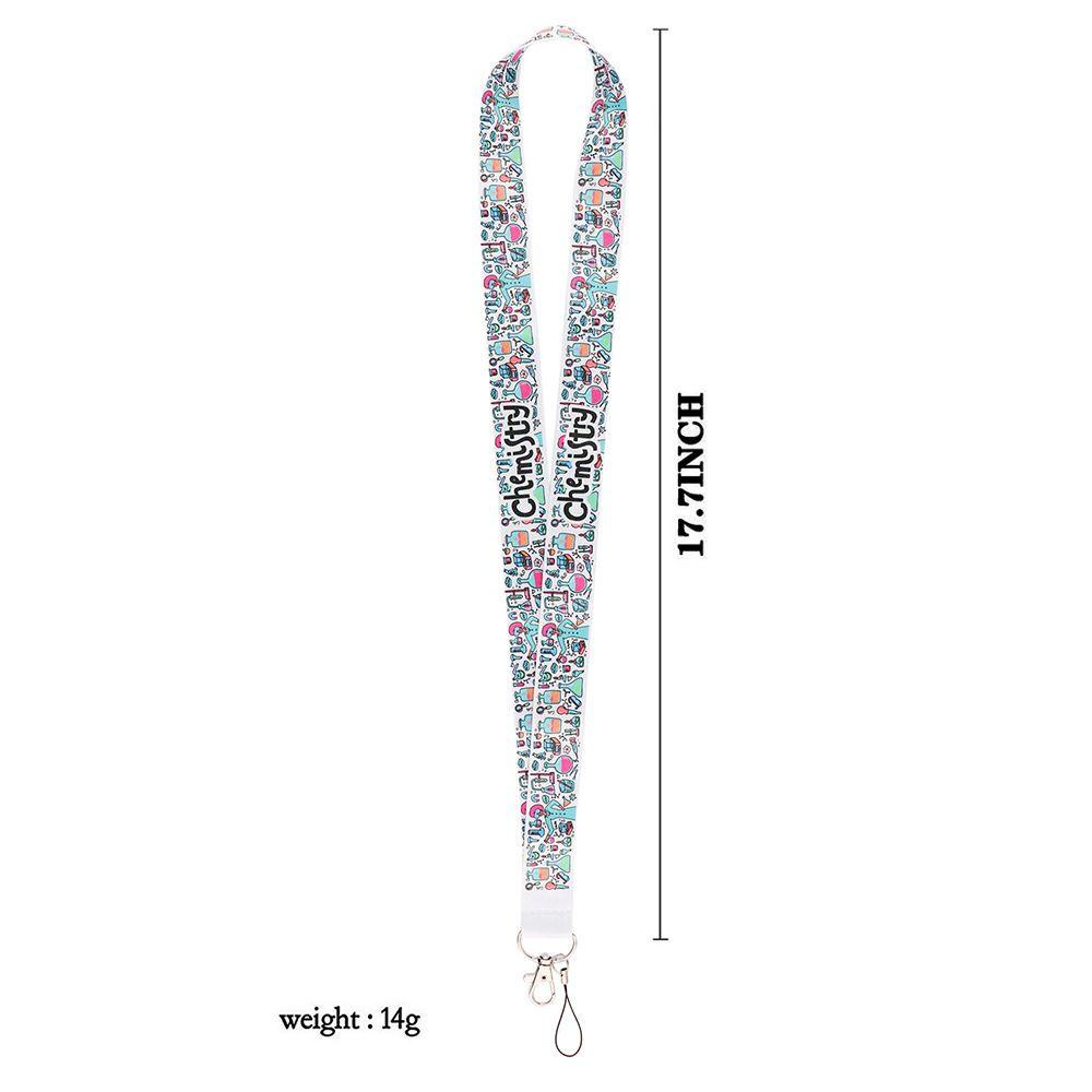 MAYSHOW Multi-function Nurse Lanyards Neck Straps Badge Holder Doctors ID Card Lanyards Key Ring Key Chain Accessories Cover Pass Mobile Phone Lanyards