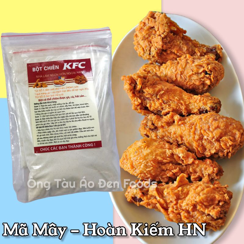 Bột chiên gà KFC xù giòn đẹp như hình