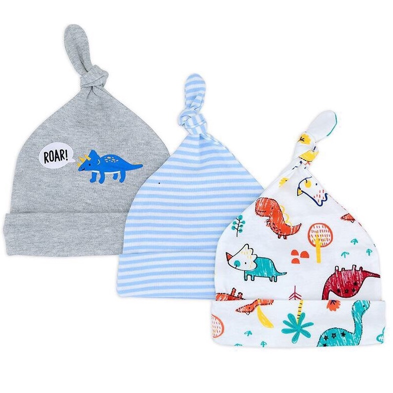 Set 3 mũ Momcare thắt nút