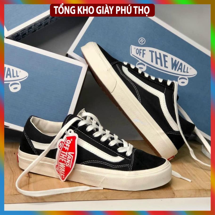 GIÀY VANS VAULT OLD SKOOL MÀU ĐEN ⚡Full box bill⚡ Giày thể thao nam nữ 2021