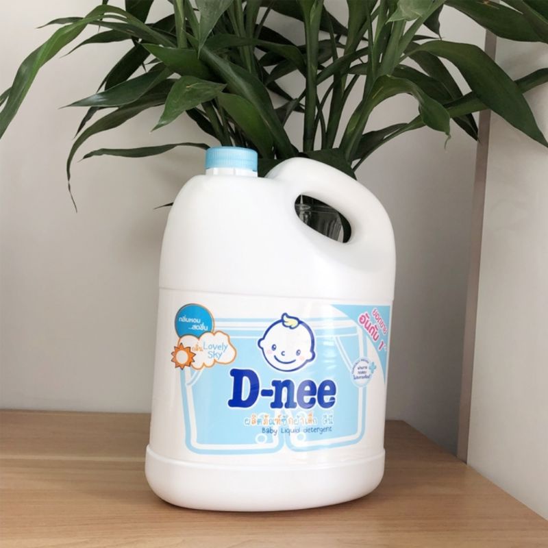 Nước Giặt Quần Áo Trẻ Em Dnee-Max 3600ml - Dnee-Max Làm Mềm Vải -Hương Thơm Dịu Nhẹ