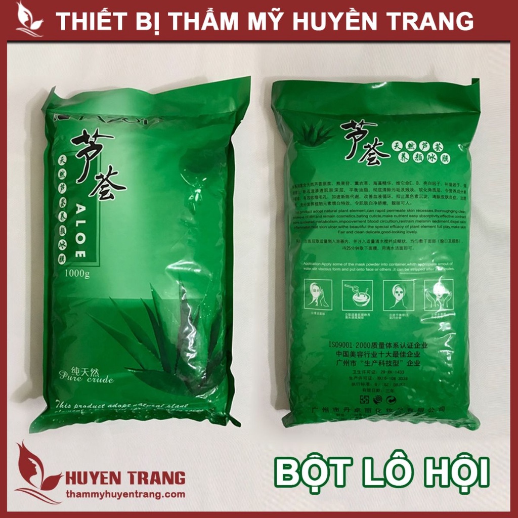 Bột Mặt Nạ Lô Hội TAZOLI Chăm Sóc Da Mụn, Hút Dầu, Trẻ Hóa Làn Da - Thẩm Mỹ Huyền Trang NANOCEE