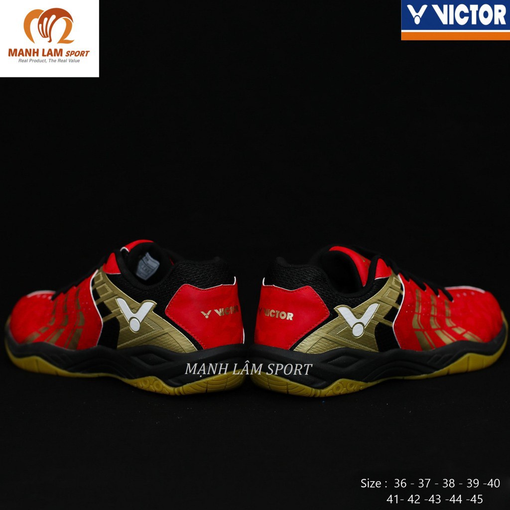 1 [Chính hãng] Giày cầu lông Victor VS920 Đỏ chính hãng chính hãng, ôm chân, bám sân bảo hành 2 tháng, đổi mới 7 ngày 3