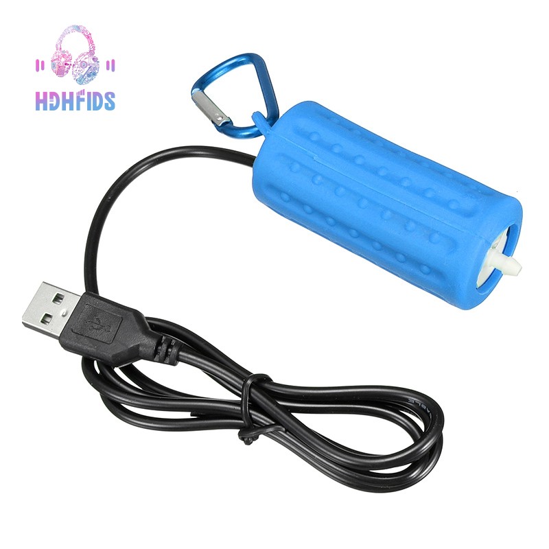 Máy bơm khí oxy cho bể cá kết nối cổng USB thay đổi năng lượng cao tiết kiệm năng lượng di động