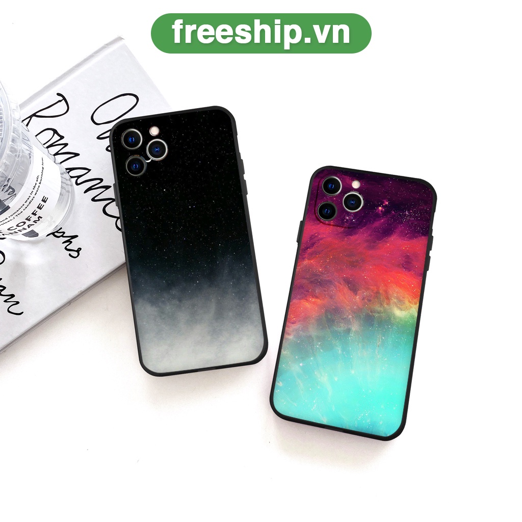 Ốp lưng iphone dải ngân hà lung linh viền vuông đẹp ốp iphone chống sốc x/xs/xr/xsmax/6/7/8/plus/se2020/12pro/12promax