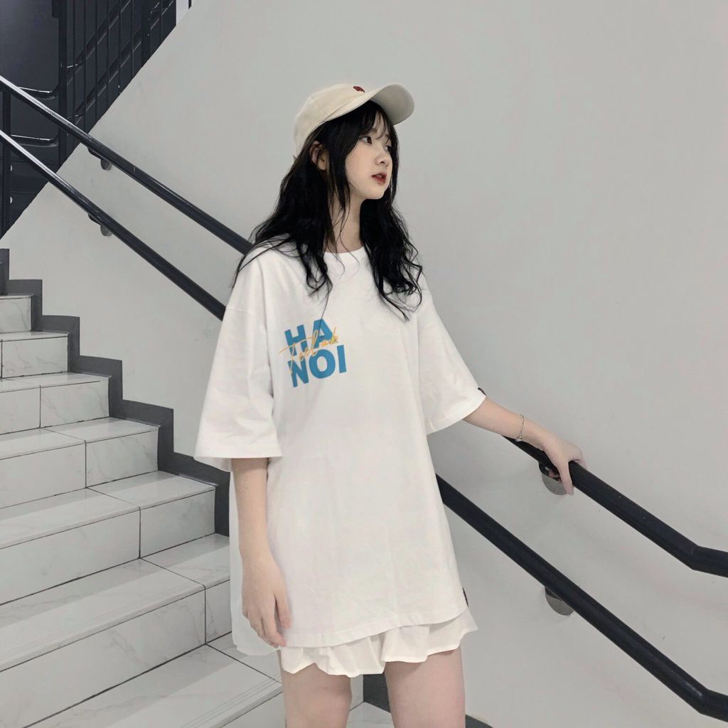 Áo Thun Tici Tay Lỡ Teelab Hà Nội Trà Đá ATC06