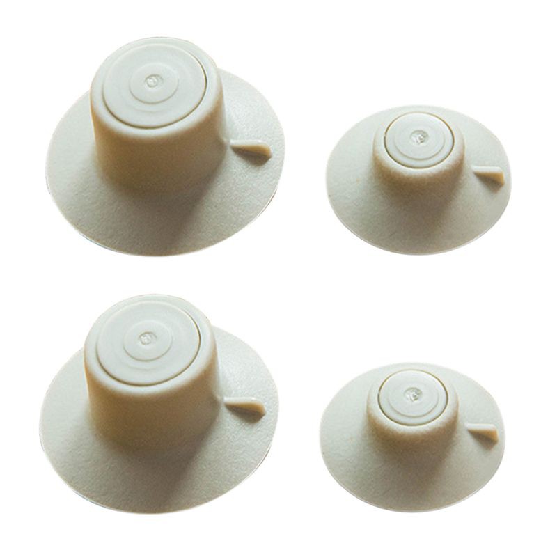 Set 4 miếng đệm lót nâng laptop tản nhiệt thiết kế giác hút tiện lợi