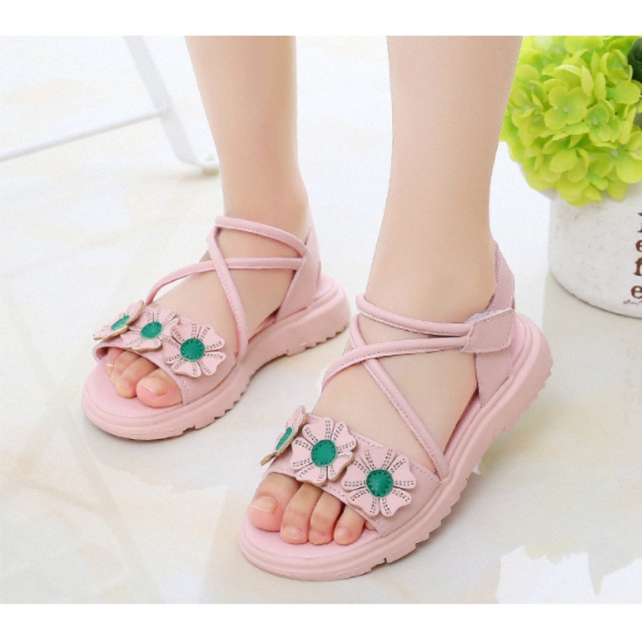 sandal đi học cho bé gái size 27- 37 ,giày đi học cho bé SS119