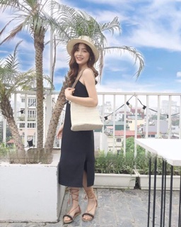 Đầm 2 dây sang chảnh