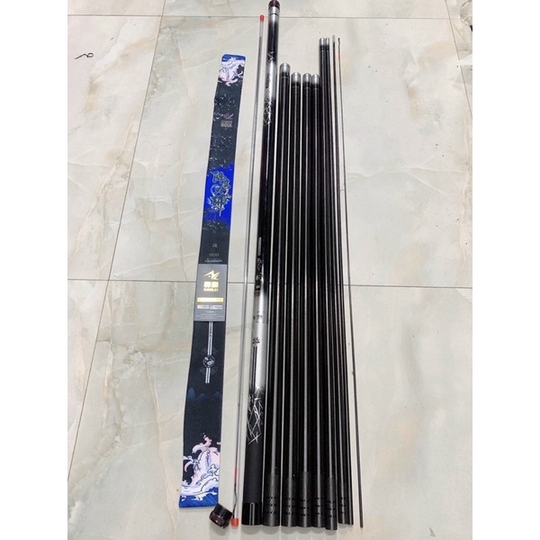 cần câu tay BiVi X10 Hắc Bá Vương (4) hãng HanLei