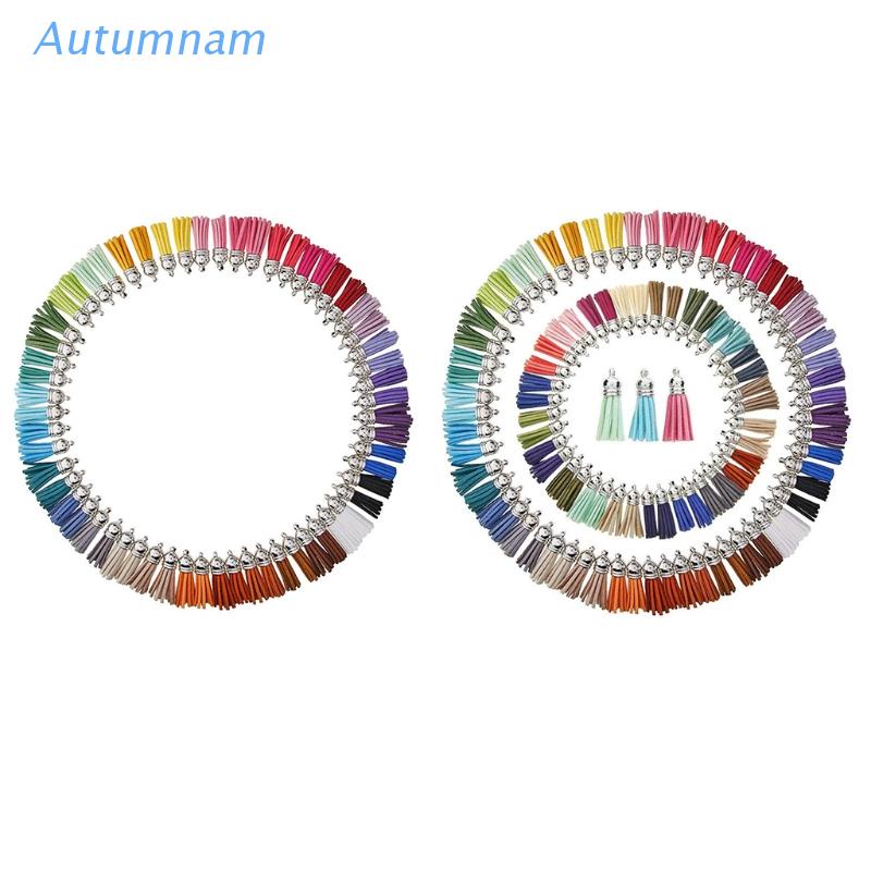 Dây Chuyền Da Lộn 38Mm Tua Rua Thời Trang