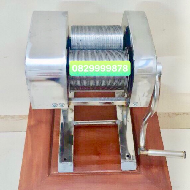 MÁY CÁN - CẮT BÌ  TAY INOX