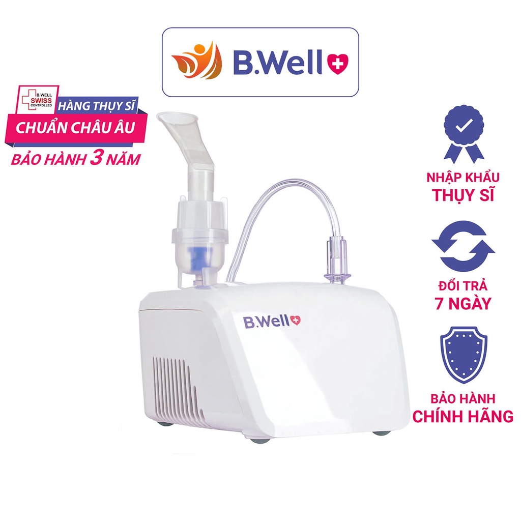 Máy khí dung xông mũi họng cho bé và người lớn b.well pro 110 - bwell y tế 360