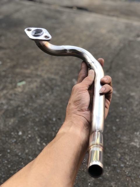 Cổ pô hayate gắn pô zin inox 27mm x 2mm