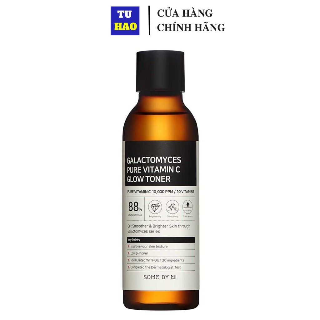 Nước Hoa Hồng Dưỡng Trắng, Chống Lão Hóa Some By Mi Galactomyces Pure Vitamin C Glow 200ml