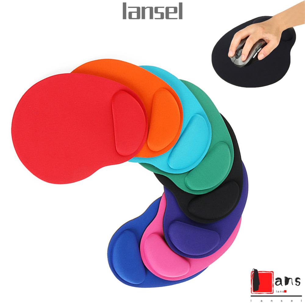 ❤LANSEL❤ Gift Mice Mat Colorful Non Slip Mouse Pad Ergonomic Lightweight Comfortable Soft Wrist Support/Multicolor