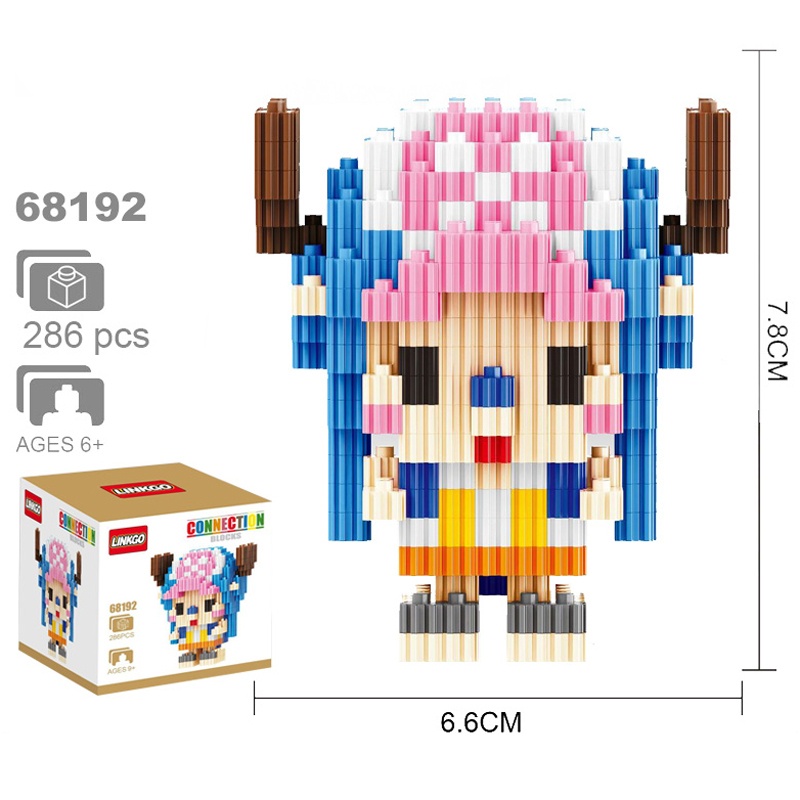 Đồ Chơi Lắp Ráp Mô Hình Nhân Vật One Piece - LinkGo 68192 - Chopper (286 Mảnh Ghép)