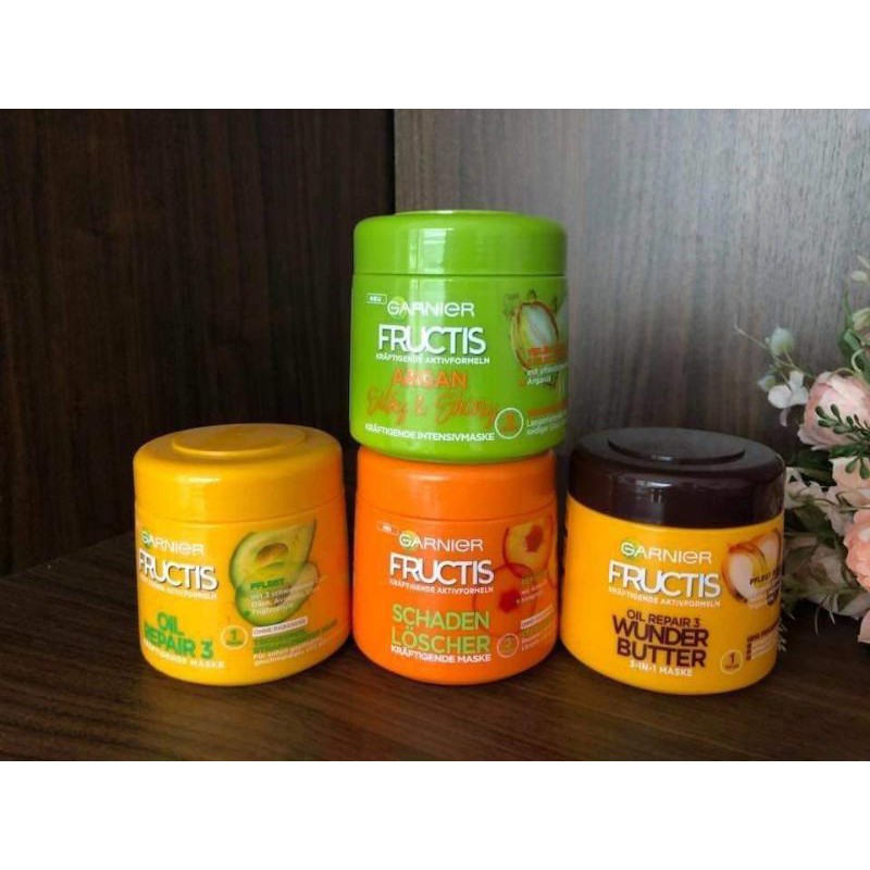 Hàng Đức Ủ tóc Garnier Fructis Argan Silky&Shiny