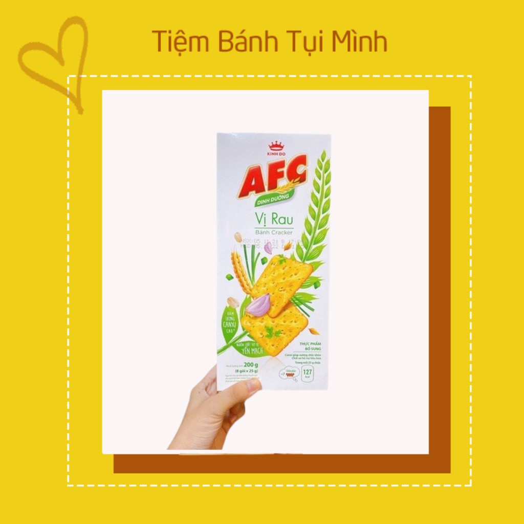 Bánh AFC vị rau củ 200gram