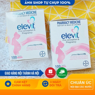 ELEVIT BẦU Úc - Vitamin Tổng Hợp cho bà Bầu 100 viên - Date 2023