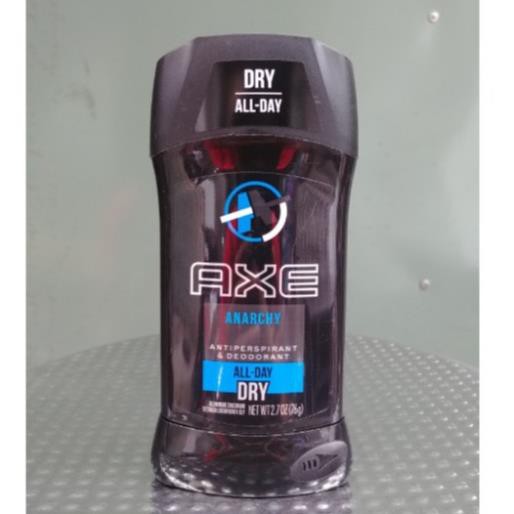 Lăn khử mùi Axe cho Nam Anarchy All Day Dry dạng sáp 76g