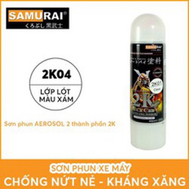 sơn lót samurai 2K04