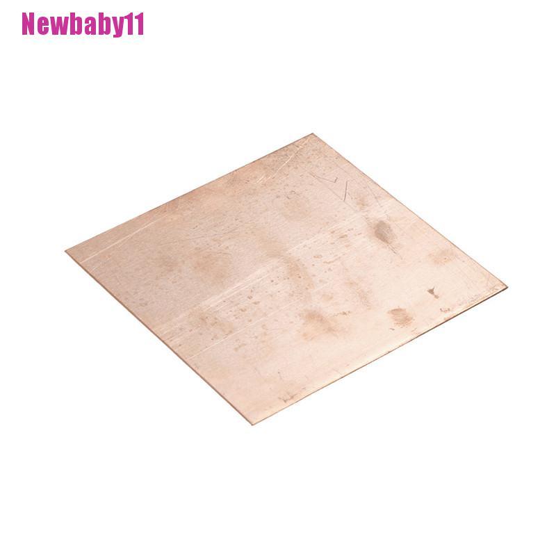 Tấm Kim Loại Đồng Nguyên Chất 99.9% 100x100 X 1mm