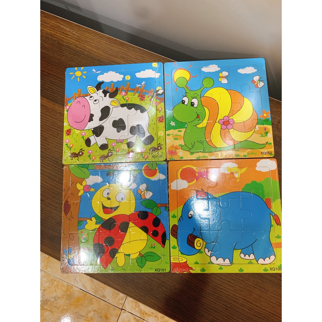 TRANH GHÉP GỖ THÔNG MINH 9 MẢNH PUZZLE