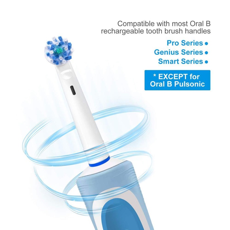 [Hàng mới về] Set 16 đầu bàn chải thay thế cho bàn chải đánh răng Oral B all series 5