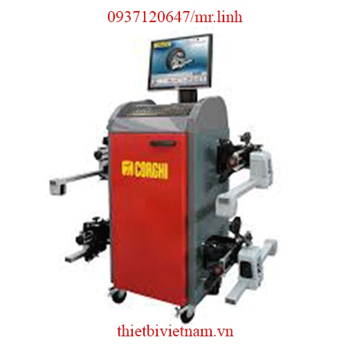 Thiết bị kểm tra góc đặt bánh xe CCD Corghi Exact 7